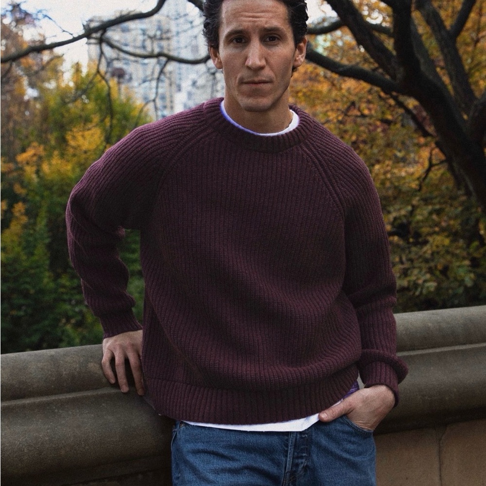 Men’s Yellow Label Co Fisherman Sweater